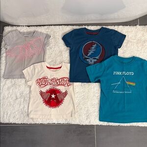 Toddler Rock n Roll Short Sleeve Tees